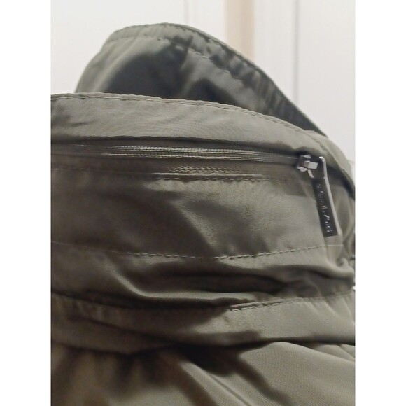 Michael Kors Hooded Anorak, Green Water Resistant Women's Jacket size M - Picture 5 of 14